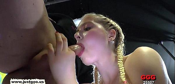  Innocent Young Blonde Gets Her Holes Filled